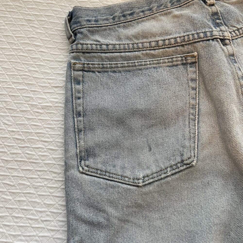 Wrangler Denim High Rise Cut Off Women Shorts Size 32 Festival Western Rodeo - Picture 7 of 11